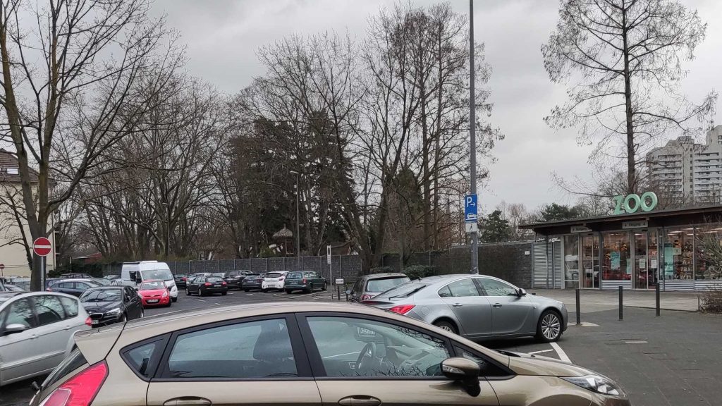 Kostenlose Parken beim Kölner Zoo