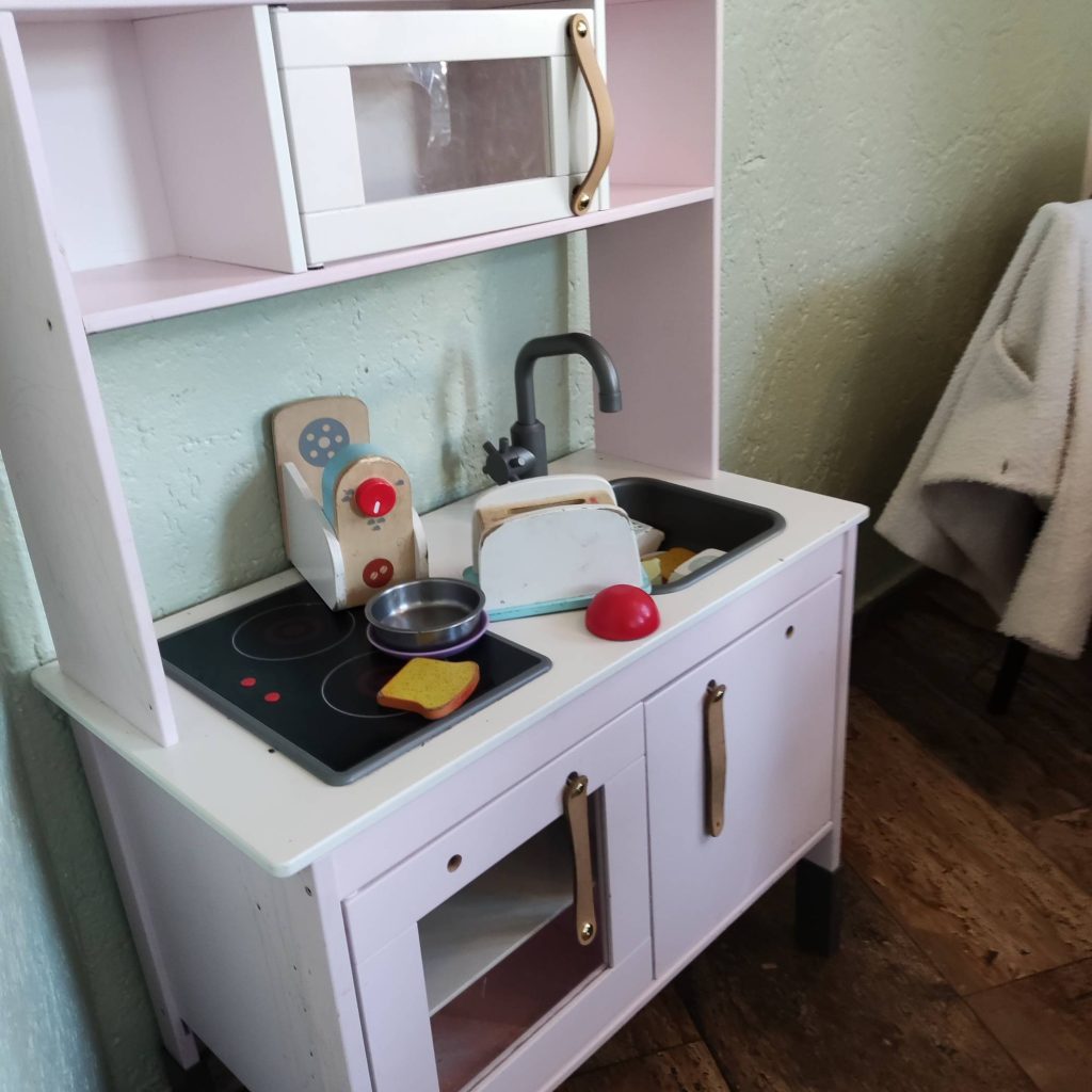 Spielecke in Cafe Woelkchen