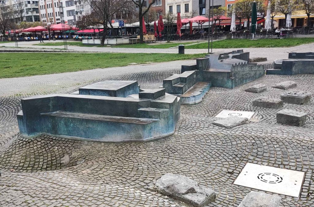 Wasserspielplatz Paolozzi-Brunnen